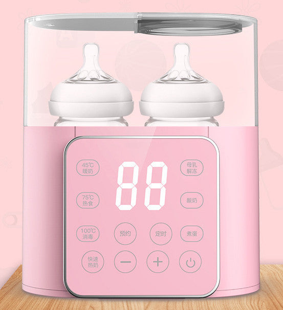 Constant Temperature Milk Conditioner Double Bottle Warmer 9 In One Milk Warmer Disinfection And Insulation Machine