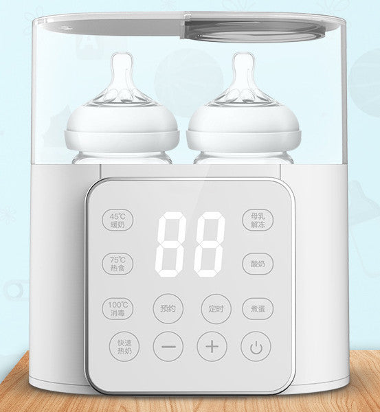 Constant Temperature Milk Conditioner Double Bottle Warmer 9 In One Milk Warmer Disinfection And Insulation Machine