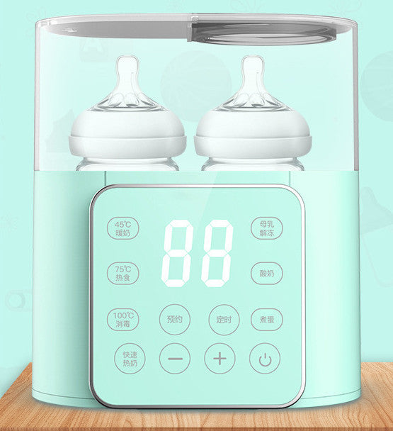 Constant Temperature Milk Conditioner Double Bottle Warmer 9 In One Milk Warmer Disinfection And Insulation Machine