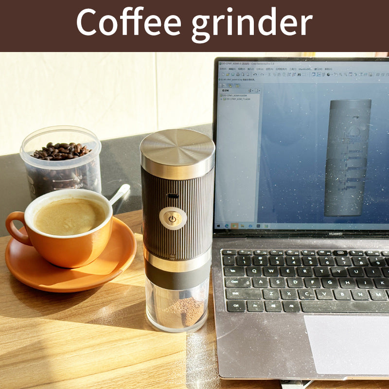 USB Rechargeable Electric Coffee Bean Grinder